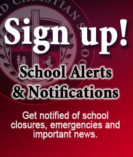 click this image to sign up for school alerts