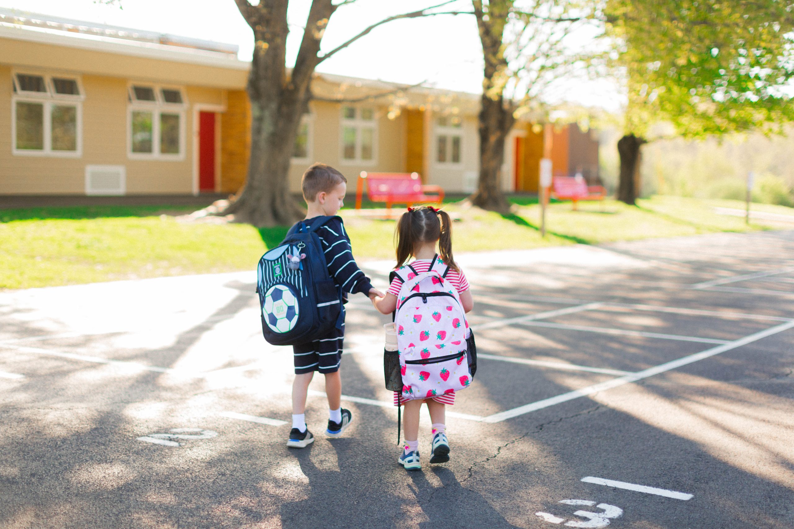 Preschool students engaged in a hands-on classroom activity